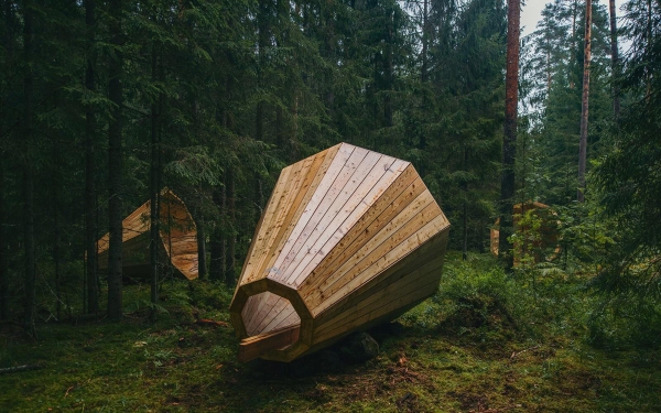 The architecture of sounds in the landscape design