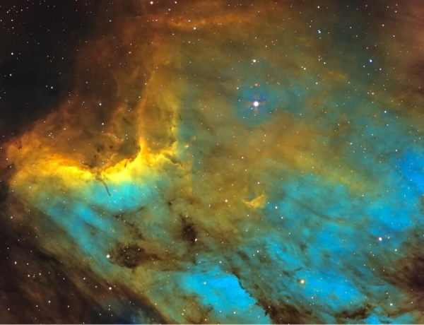 space image with stars